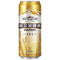 哈尔滨小麦王啤酒500ml500ml*12听