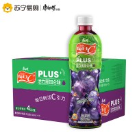 康师傅果汁饮品 每日Cplus活力黑加仑味500ml*15瓶 整箱装