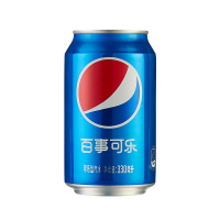 百事可乐 可乐型汽水拉罐330ml*24整箱