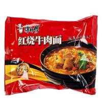 康师傅经典方便面100g(多规格随机发货)红烧牛肉*24袋