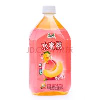 康师傅水蜜桃水果饮品1L水蜜桃汁*12瓶