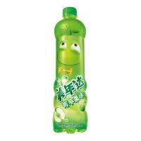 美年达果味碳酸饮料600ml青苹果味*12瓶