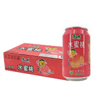 康师傅水蜜桃310ml水蜜桃汁*24罐