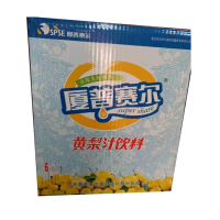 SPSE/厦普赛尔黄梨果汁饮料1500ml原味*6瓶