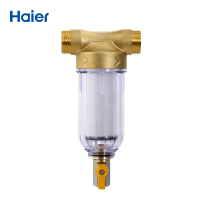 海尔净水机HP 10  4T/H通量特制高精度不锈钢精密微孔过滤透明防爆瓶体设计正反冲洗