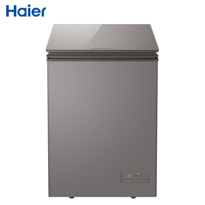 (免运费)海尔(Haier)冰柜小型家用冷柜一级能效零下40度细胞级冷冻减霜80%BC/BD-100HET