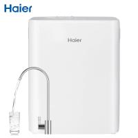 Haier/海尔净水器 家用 直饮厨房 RO反渗透 400G大通量 自来水 净水机无桶 无桶除水垢 雪魔方