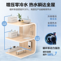Haier/海尔16升燃气热水器JSQ30-16TR1(12T)U1 零冷水无感温差 五重净化 智能防冻
