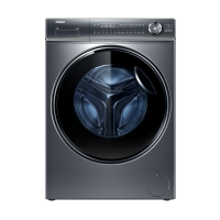 海尔洗干一体XQG100-HBD14376LU1精华洗 极夜灰