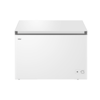 海尔(Haier)300升家用卧式冰柜 冷柜 大冷柜 减霜80% 断电保护 一级能效 303GHPDZ