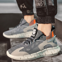 述雅2021新款夏季网面透气防臭跑步袜子男鞋休闲运动韩版潮流百搭潮鞋