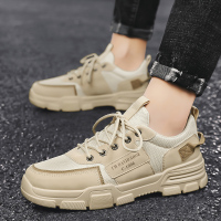 述雅男鞋夏季透气防臭户外登山鞋防滑耐磨劳保工作马丁靴工地工装潮鞋