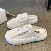 述雅孕妇鞋怀孕期百搭软夏宽松夏季外穿水肿一脚蹬单鞋女浮肿半拖