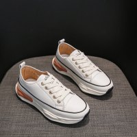 述雅高帮鞋女2021年新款厚底百搭春秋款休闲运动潮酷女鞋秋