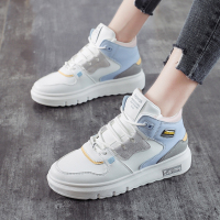 述雅老爹鞋女鞋子2021新款春季高帮秋冬季百搭潮鞋运动学生板鞋