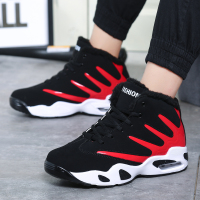 苏芈冬季青少年运动鞋男孩初中学生二棉鞋保暖休闲跑步韩版冬天潮鞋子