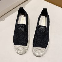 苏芈夏季一脚蹬懒人渔夫鞋女百搭透气镂空小白鞋子网面平底老北京布鞋