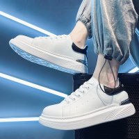 苏芈鞋子男夏季潮鞋2021年新款小白鞋百搭休闲厚底增高板鞋麦昆酷松糕