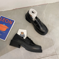 苏芈日系英伦小皮鞋学院风JK鞋子中跟制服鞋2021春季新款玛丽珍单鞋女