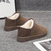 苏芈雪地靴女2021冬季新款加绒加厚短筒短靴时尚休闲保暖东北鞋