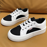 苏芈饼干鞋女2022春秋新款ins潮学生休闲百搭小众设计帆布鞋