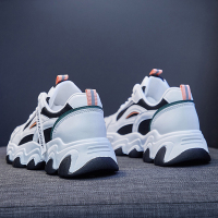 苏芈春秋2022新款透气网面运动女鞋ins潮休闲厚底增高老爹跑步鞋