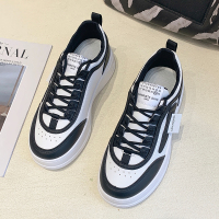 苏芈鞋女运动鞋拼色增高厚底老爹鞋女休闲鞋2022春季ins潮鞋子女