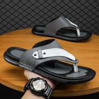 苏芈拖鞋男夏季2022新款两用户外沙滩休闲潮流凉鞋男士夹脚人字拖