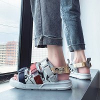 苏芈凉鞋男2022年新款夏季青少年潮流拖鞋户外运动开车大码沙滩鞋