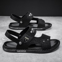 苏芈凉鞋男2022新款夏季外穿软底休闲户外凉拖沙滩轻便两穿拖鞋男