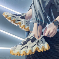 枫述ins老爹鞋男鞋2021新款夏季透气厚底网面休闲男士运动篮球潮鞋子