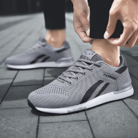 枫述2021新款网鞋韩版潮流男鞋透气运动休闲板鞋男士跑步旅游潮鞋夏季