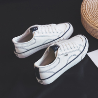 枫述小白鞋女鞋2021年新款鞋子春秋百搭ulzzang帆布鞋小众ins街拍潮鞋