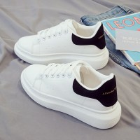 枫述2021年春季新款小白鞋子2021百搭春秋板鞋厚底运动休闲女鞋ins潮