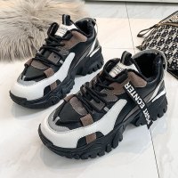 枫述老爹鞋女ins潮2021新款春季网红厚底运动秋鞋秋冬加绒百搭女鞋子