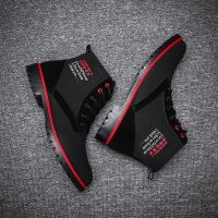 枫述马丁靴男高帮男鞋子2021年中帮男士冬季新款潮男鞋英伦风皮鞋秋季