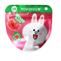 亿智50g爆浆鲜果果汁软糖草莓味