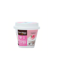 巧妈妈198克单杯蜜桃牛奶