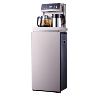 澳柯玛茶吧机饮水机YLR0.5-5AD-Y016(Y)咖色 高端双屏防溢语音大款,电子制冷款