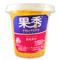 果秀黄桃果杯227g