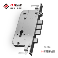 铨键智能锁指纹锁密码锁通用型304#9#-2多功能锁体锁芯