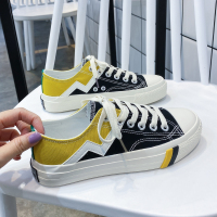 枫述2021春季帆布鞋女2021年新款春秋ulzzang球鞋百搭休闲板鞋子