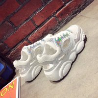 枫述运动凉鞋子女2021潮鞋夏新款ins时尚百搭包头厚底网红老爹鞋跑步