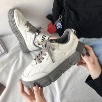 枫述厚底小白鞋女ins潮2021春季新款百搭韩版网红火街拍休闲运动鞋