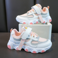 枫述女童运动鞋2021春夏季中大童女孩儿童鞋子休闲跑步鞋网布鞋菊花