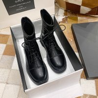 枫述显脚小马丁靴女潮ins潮英伦风2021秋季新款百搭平底机车短靴子女