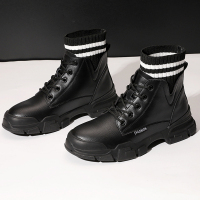 枫述2021年新款秋季薄款英伦风马丁靴女春秋单靴秋款显脚小短靴子