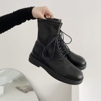 枫述马丁靴2021年新款女英伦风春秋单靴显脚小潮ins酷炸街冬加绒短靴