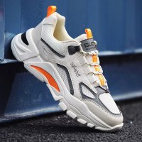 枫述鞋子男秋季透气老爹鞋男增高鞋男生国潮运动鞋潮流百搭休闲鞋男鞋