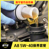 汽车保养易路易德A8 5W-40全合成机油保养套餐